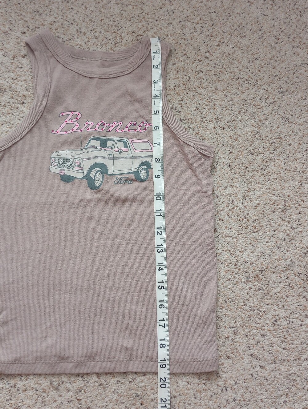 Ford Bronco Tank Top Women's Size Small - Picture 4 of 5